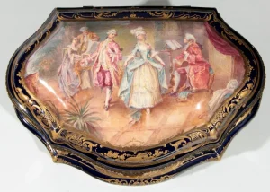 Large and Impressive 19th Century Sevres Casket