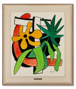 Fernand Leger GouacheSOLD! $30,000.00
