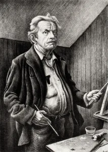 Thomas Hart BentonPencil Signed Lithograph SOLD! $6000.00