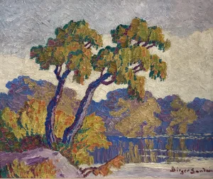 Birger Sandzen Oil10 x 12 inchesSOLD! $26,000.00